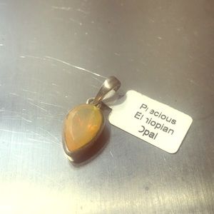 Precious Ethiopian Opal pendant